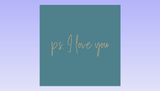 P.S. I love you