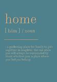 Home - definition