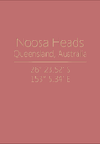 Latitude +Longitude Location Boards (customisable)