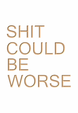 Shit could be worse - large
